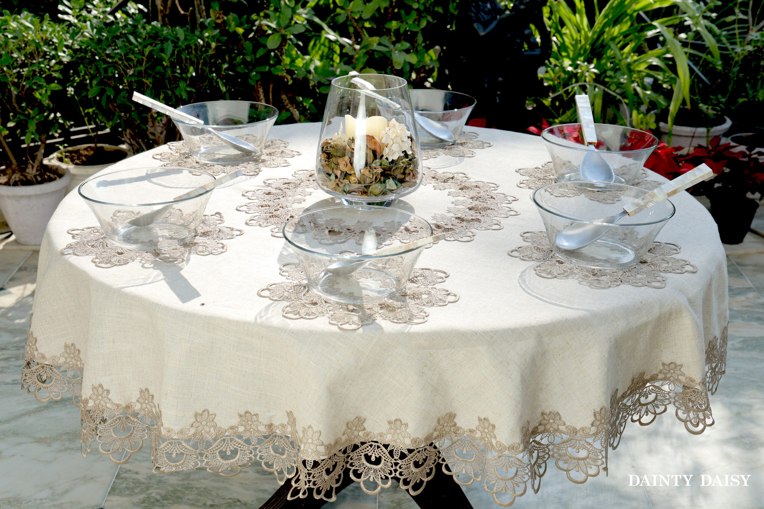 Eternity Table Cloth 90" Diameter