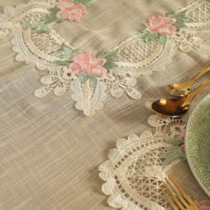 Peaches and Cream Tablecloth – 60"X144"