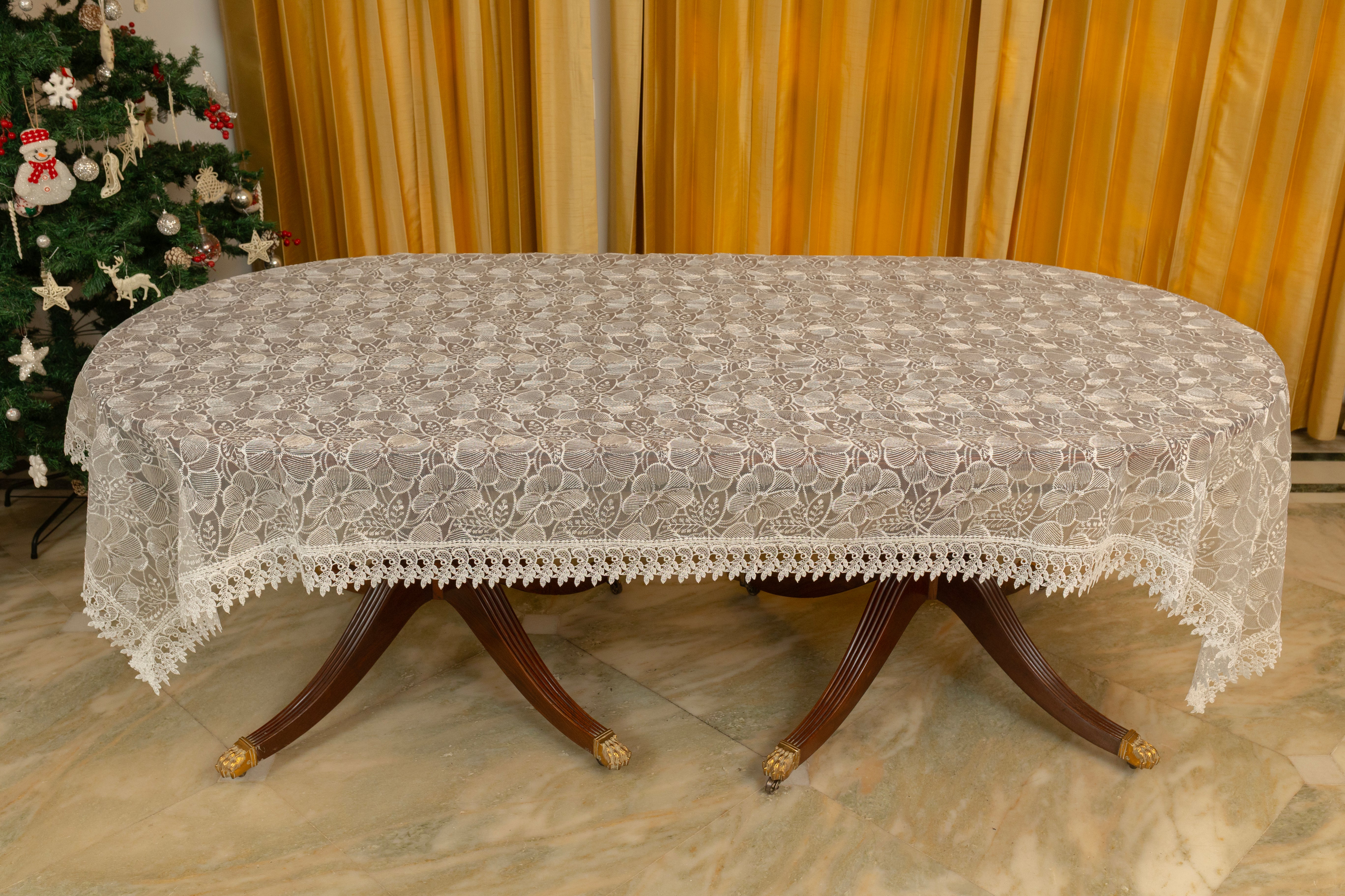 Ethereal Table Cloth 60"X108" (8 Persons)