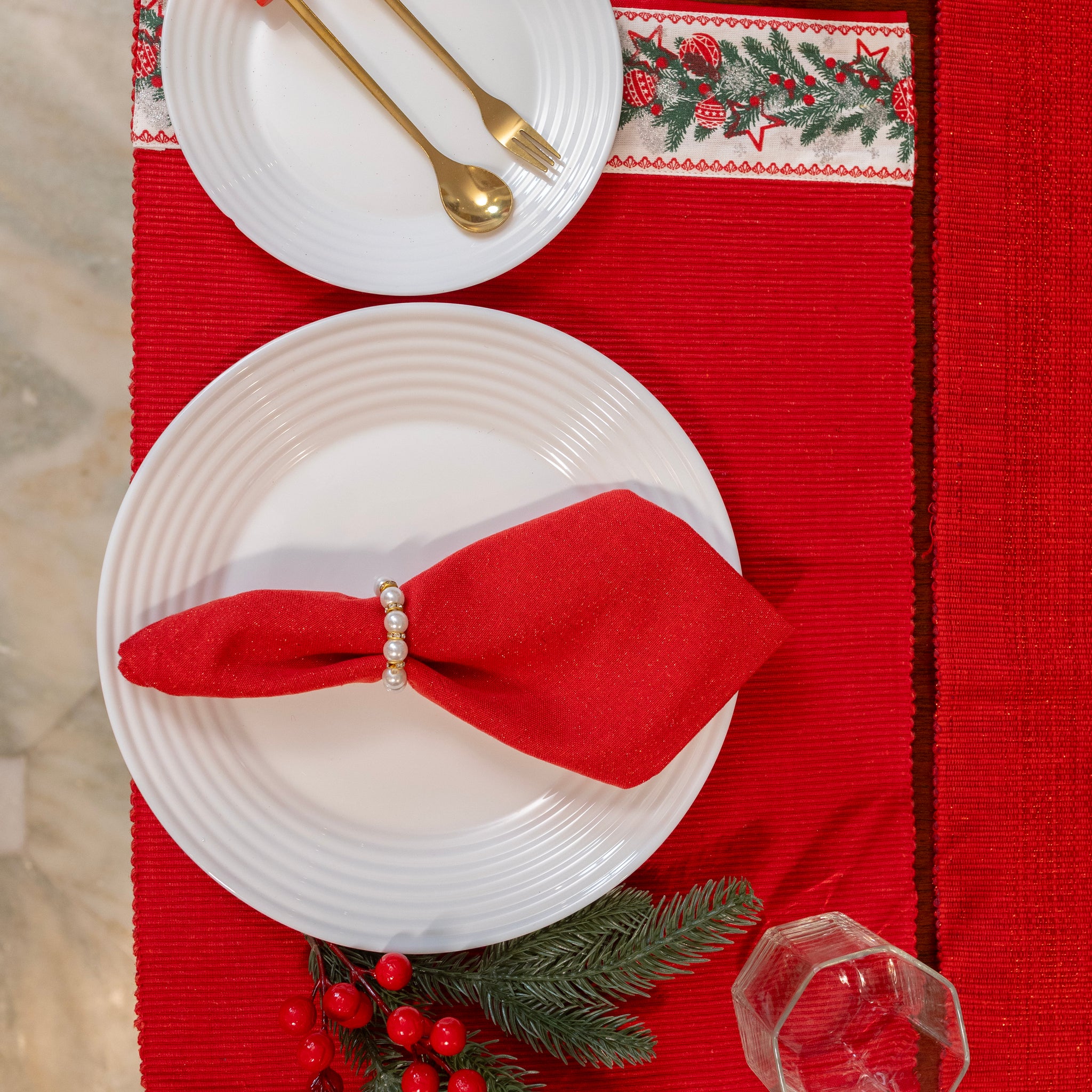 Single Pearl Napkin Ring