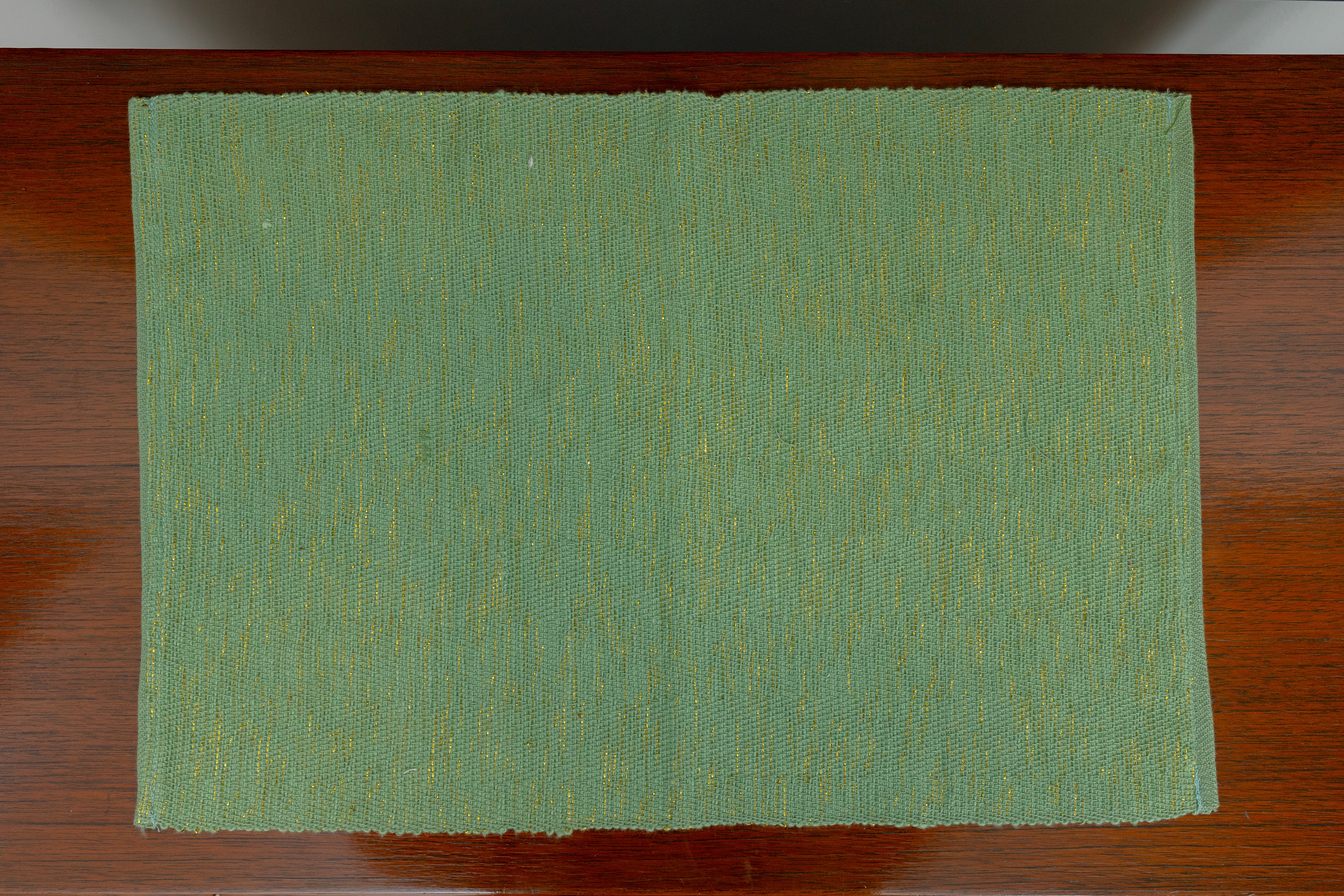 Green Tinsel Table Mats