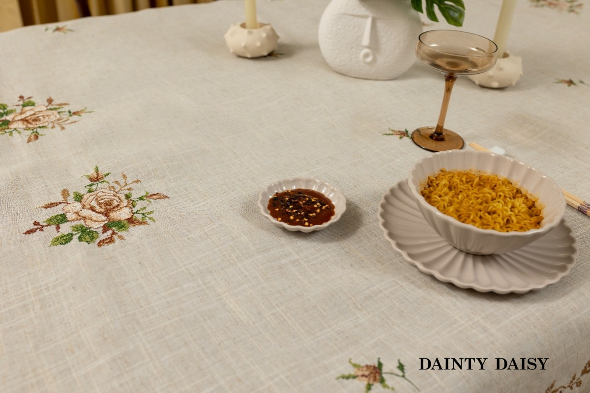 Rose Garden 5 Table Cloth 60"X120"