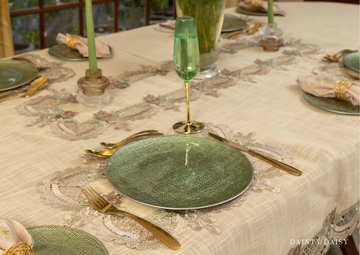 Coffee Toffee Table Cloth 60"X108" (8 persons)