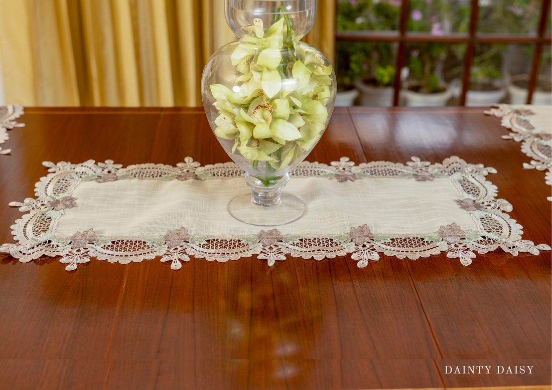 Coffee Toffee Table Runner 16″X36″ 3 Feet