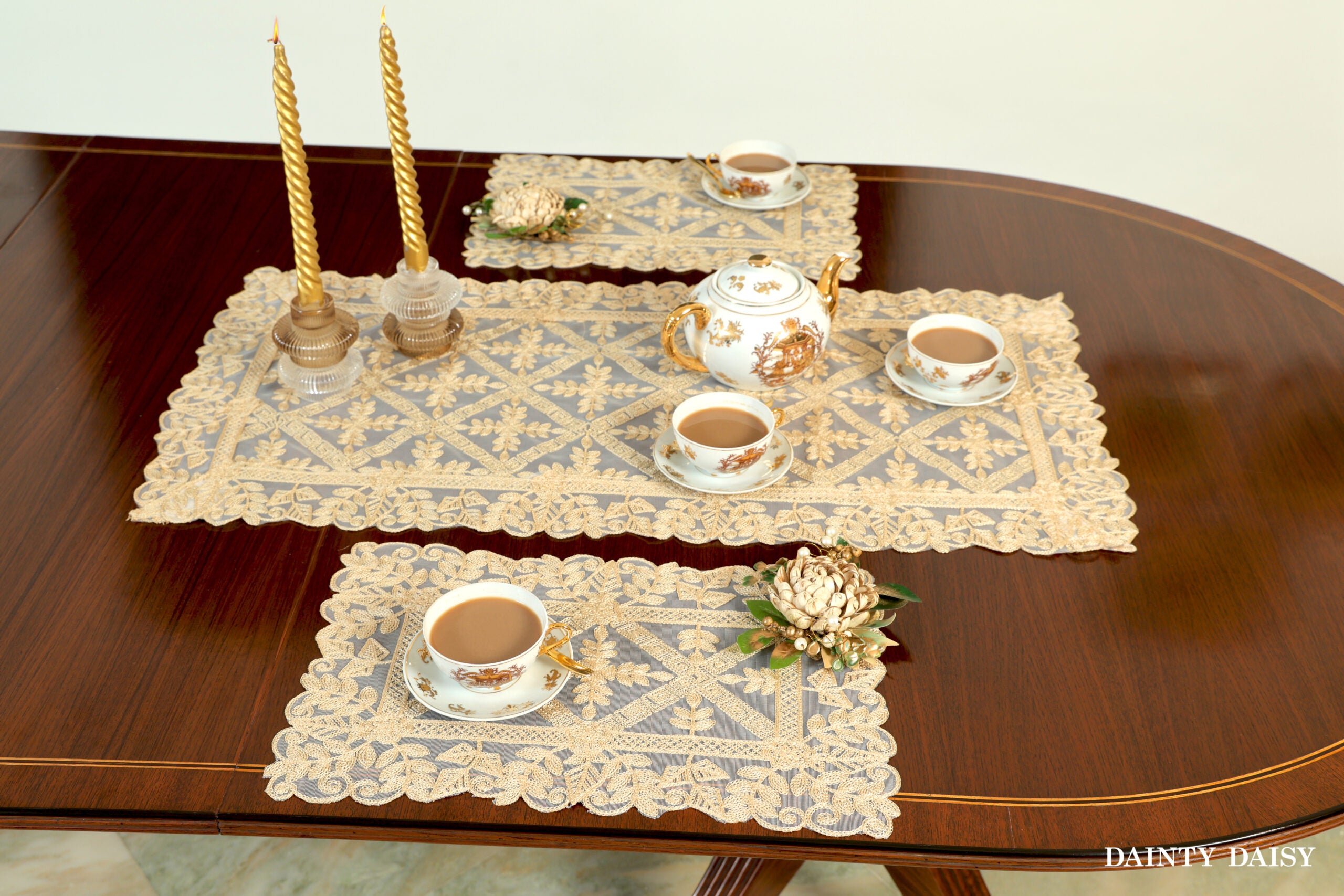 Evergreen Beige Table Mats