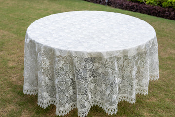 Ethereal Round Table Cloth 72"