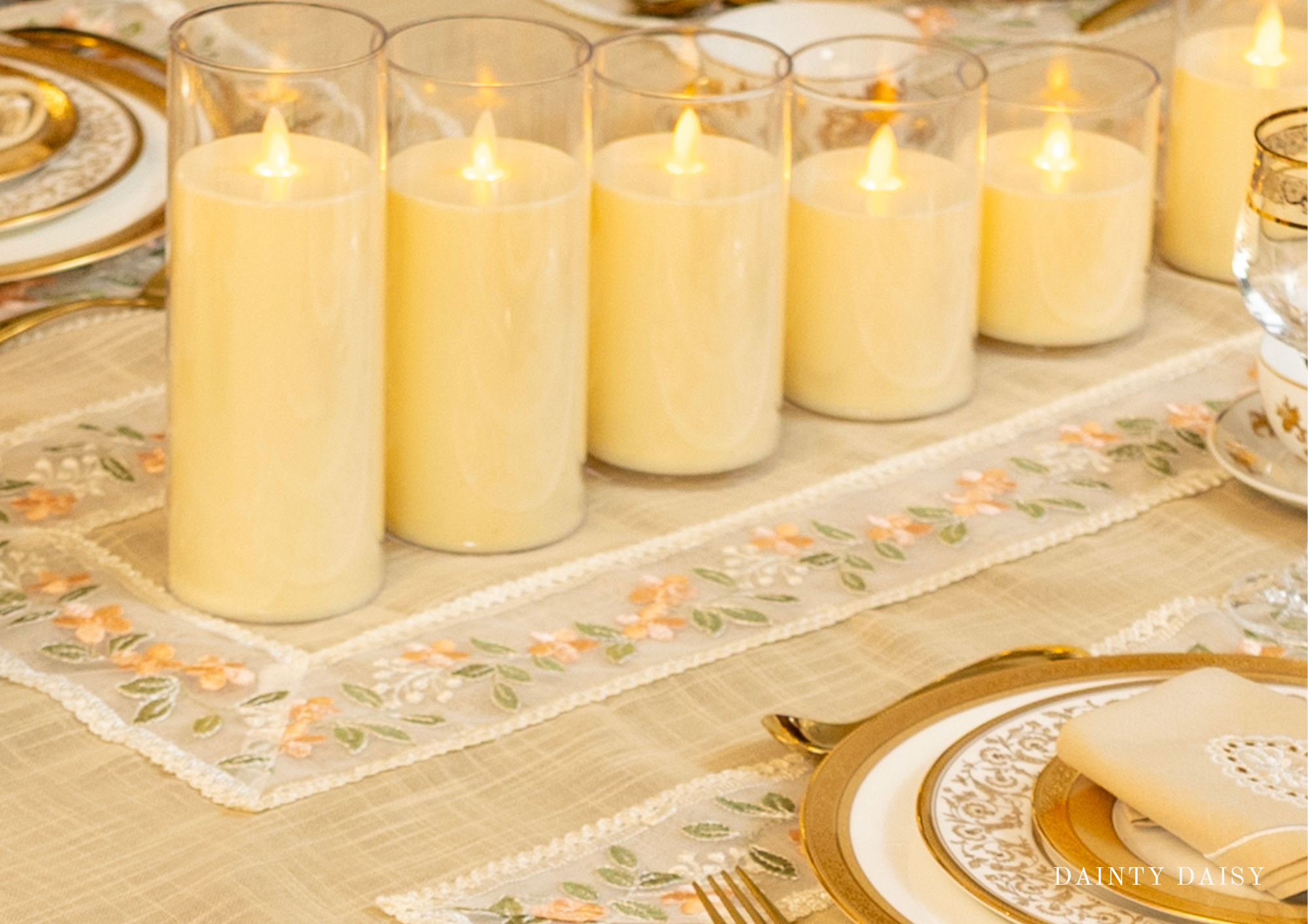 Flora Table Cloth 60"X144" (12 person)