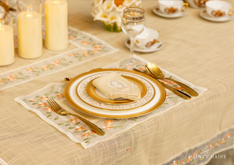 Flora Table Mats 12″X18″