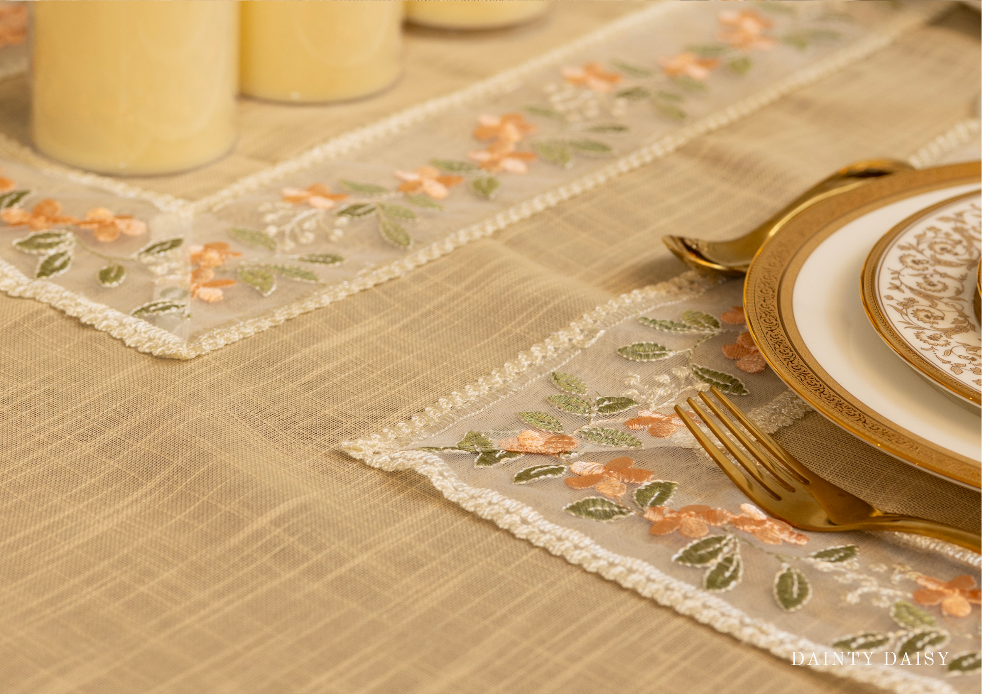 Flora Table Mats 12″X18″