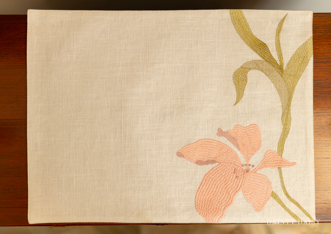 Fortuna (Pink) Table Mats 14″X19″