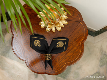 AK10 Gold Anar Napkins 16″X16″ Set of 8