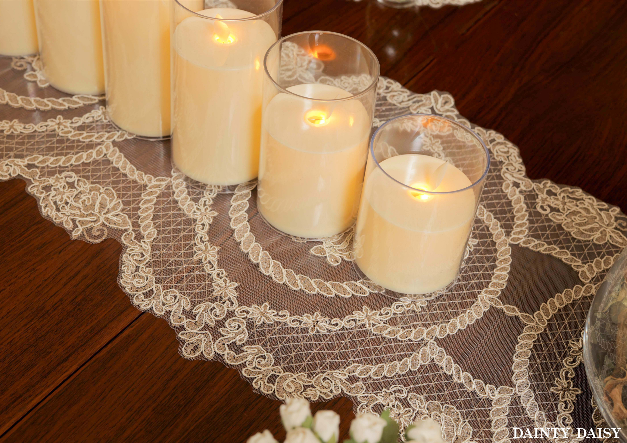 Grace Table Runner 13″X70″ 6 Feet