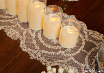 Grace Table Runner 13″X70″ 6 Feet