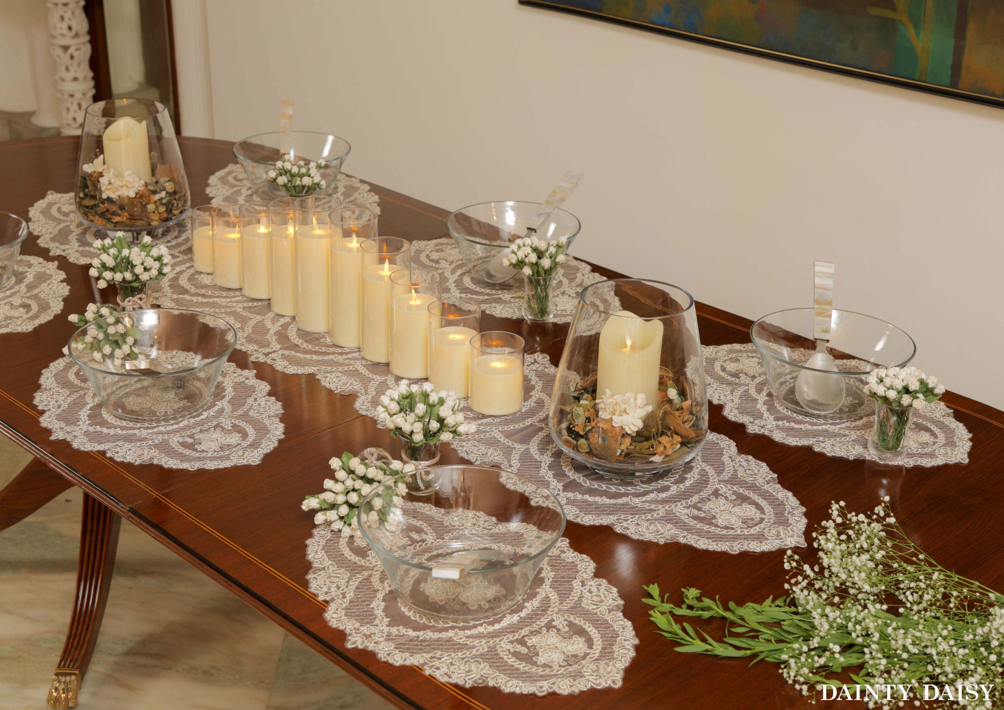 Grace Table Runner 13″X70″ 6 Feet