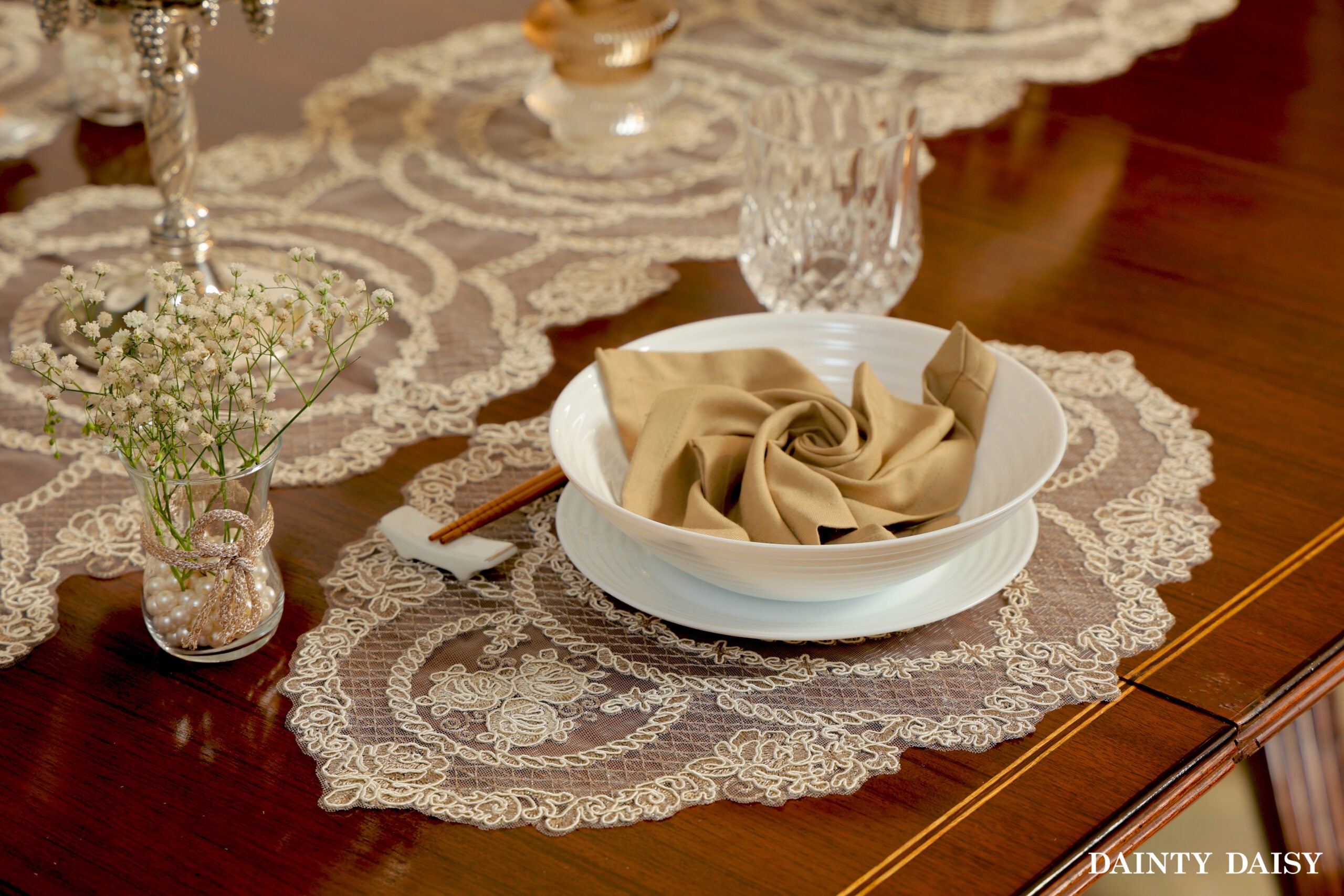 Grace Beige Table Mats