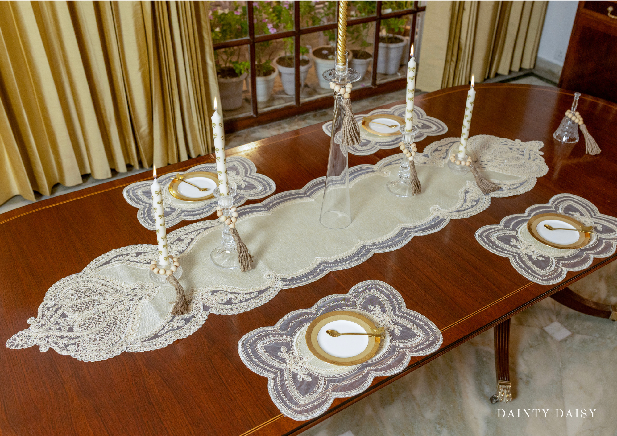 Iris Table Runner 13″X72″ 6 Feet