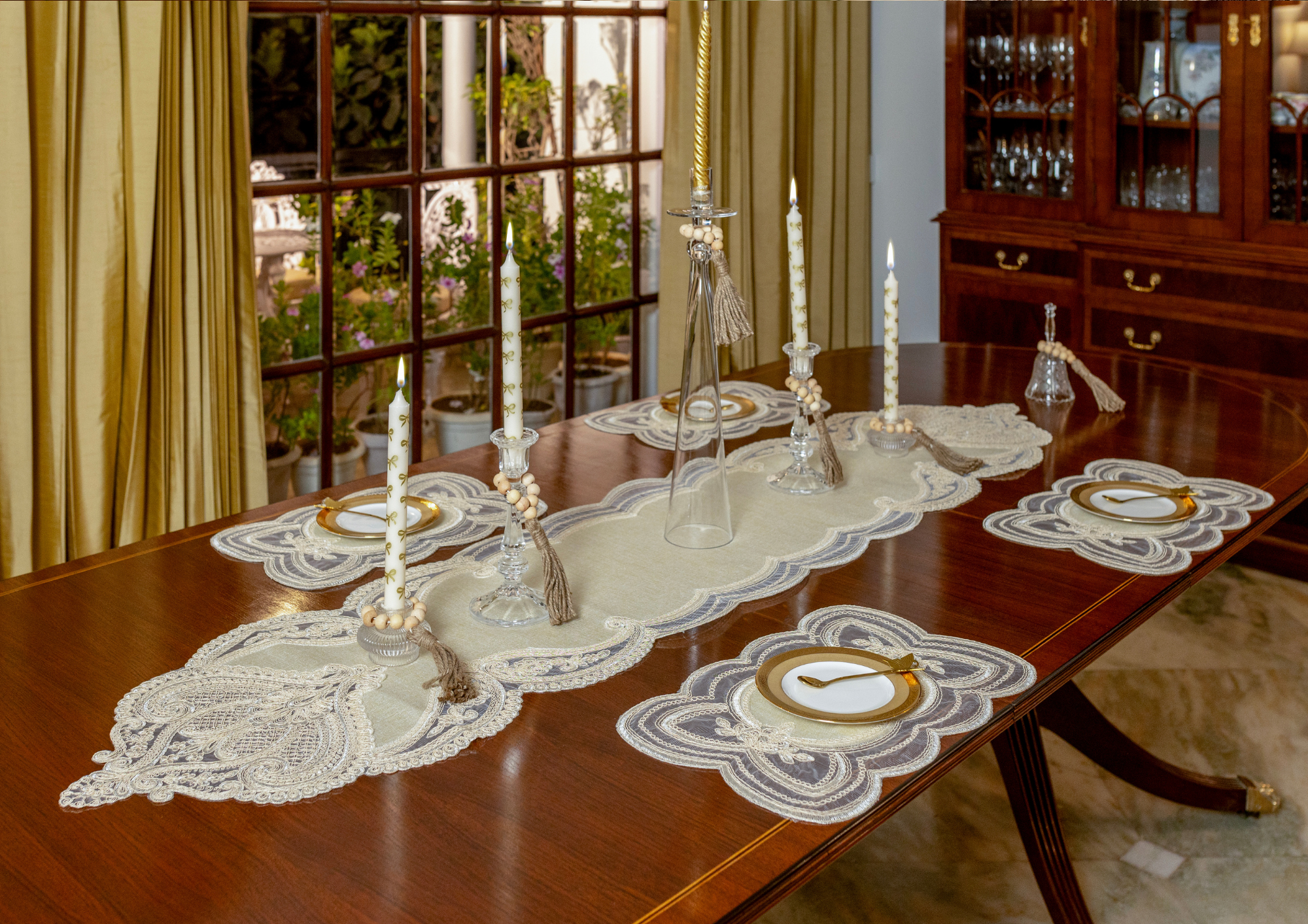 Iris Table Runner 13″X72″ 6 Feet