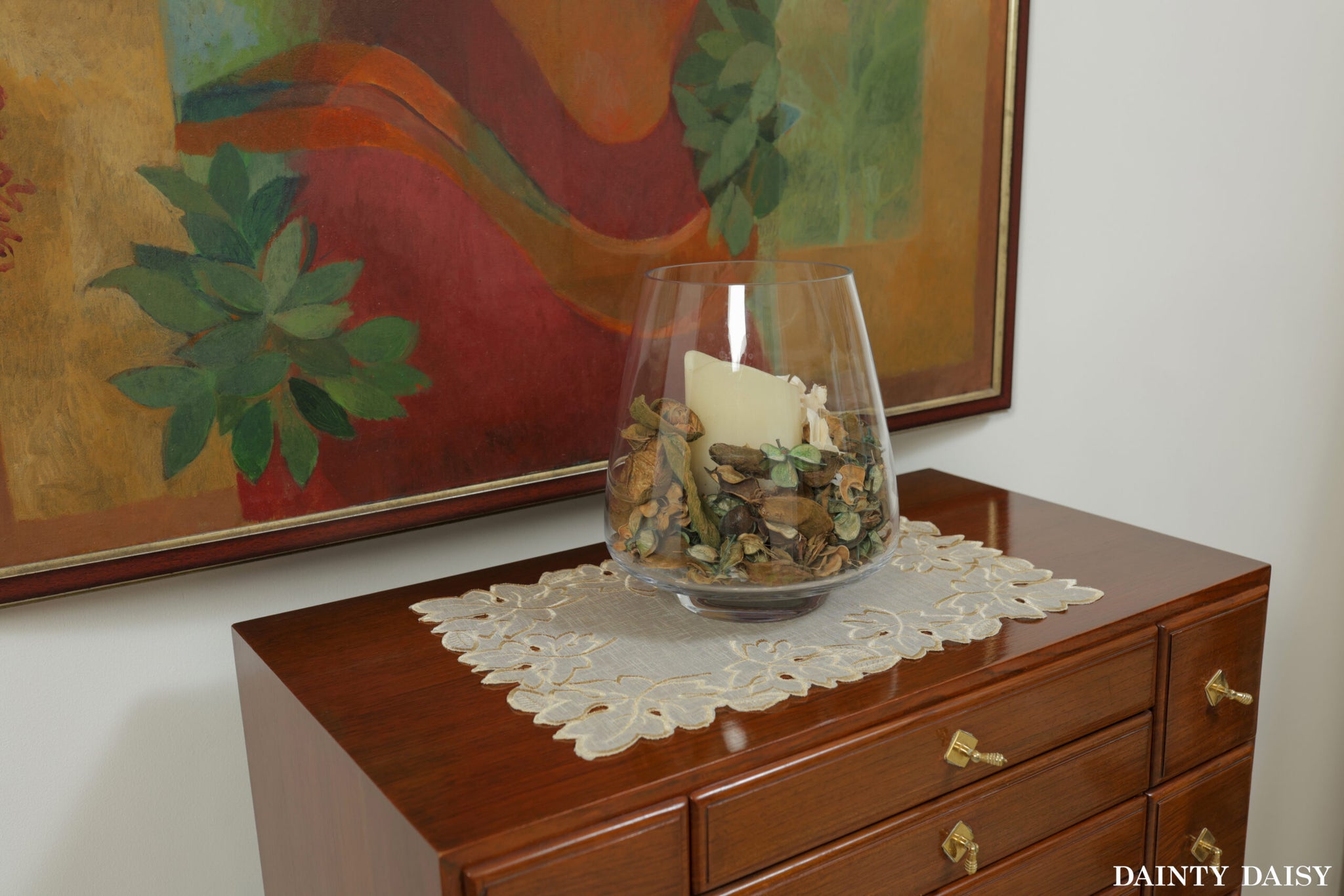 Maple Leaf Beige Table Mats 11.5″X17″