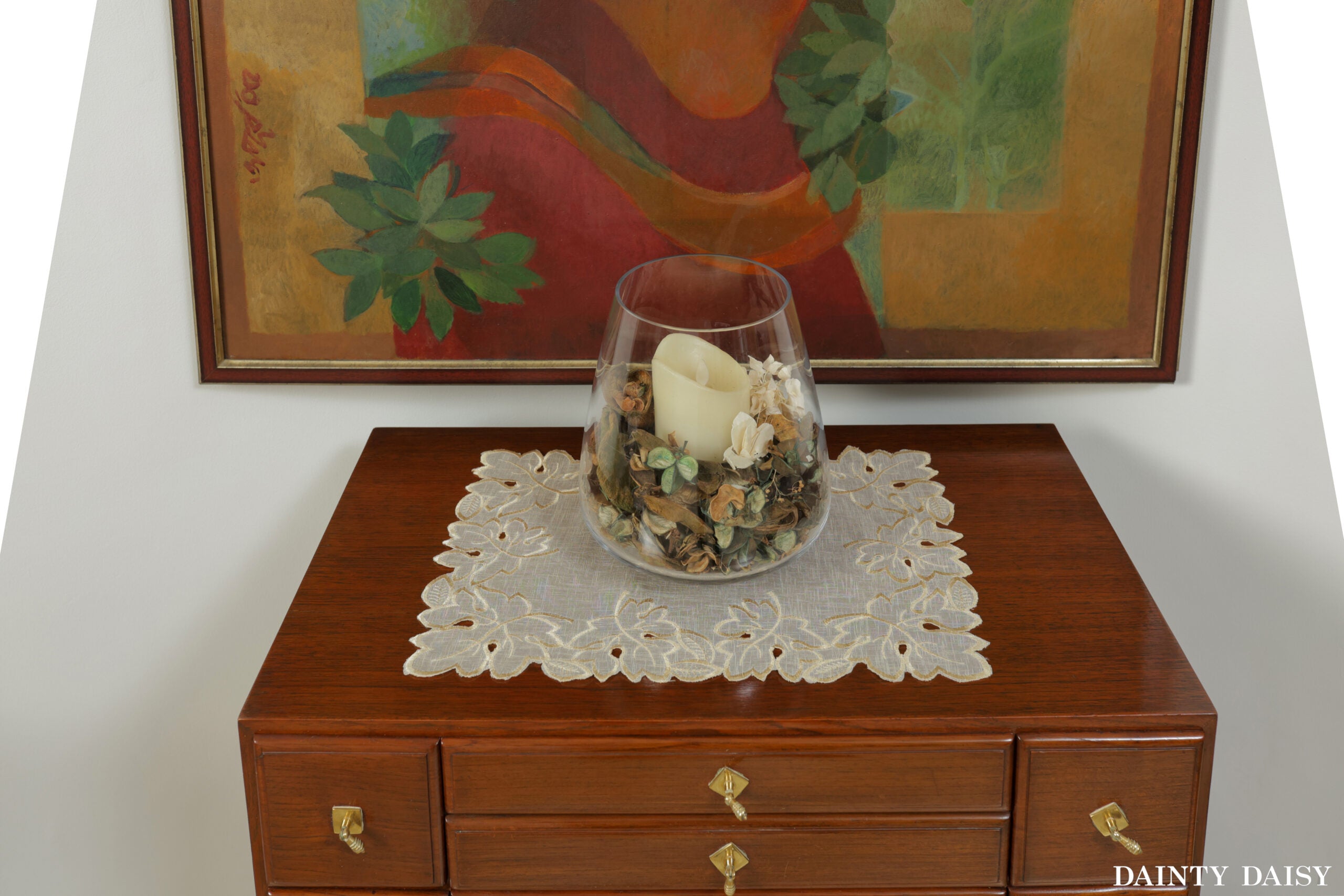 Maple Leaf Beige Table Mats 11.5″X17″