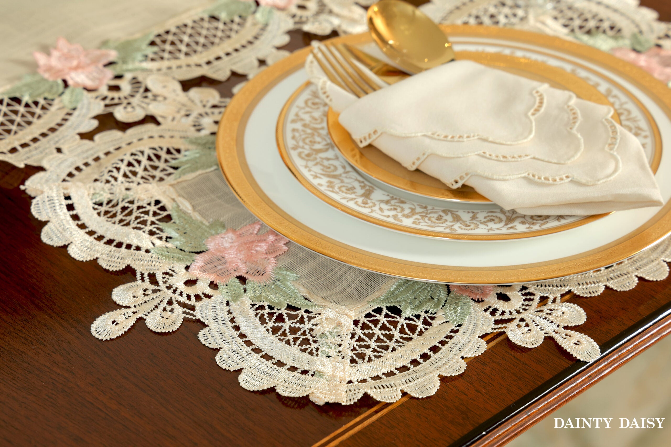Peaches & Cream Table Mats