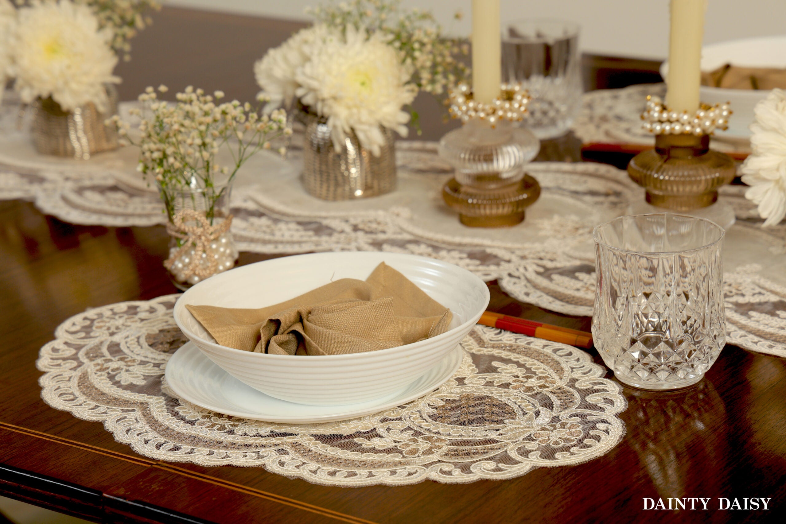 Shimmer Table Runner 6 Feet