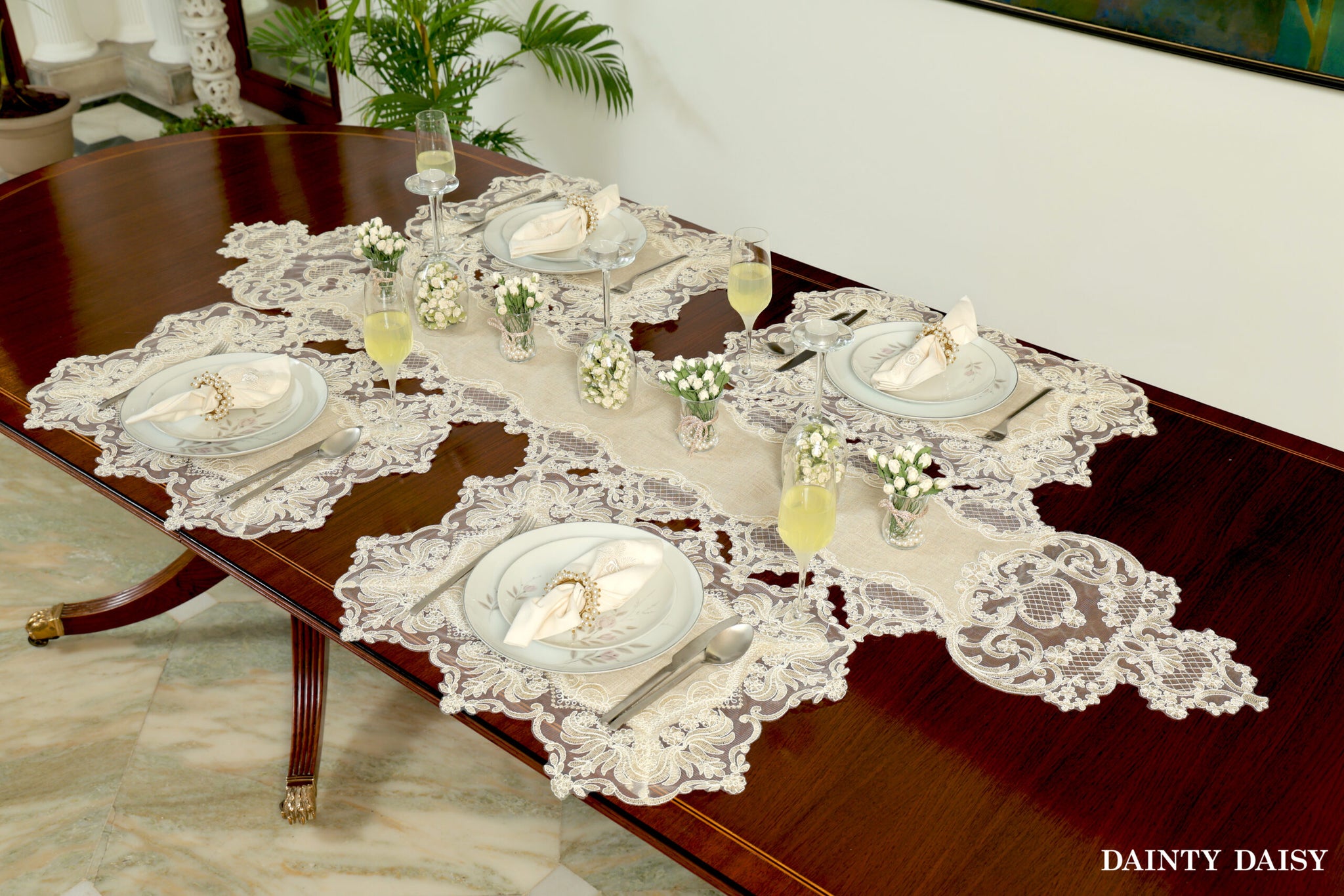 Turkish Delight Light Beige Table Mats