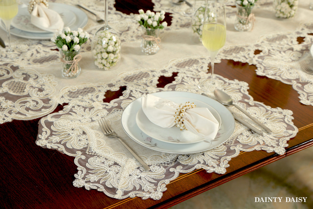 Turkish Delight Light Beige Table Mats