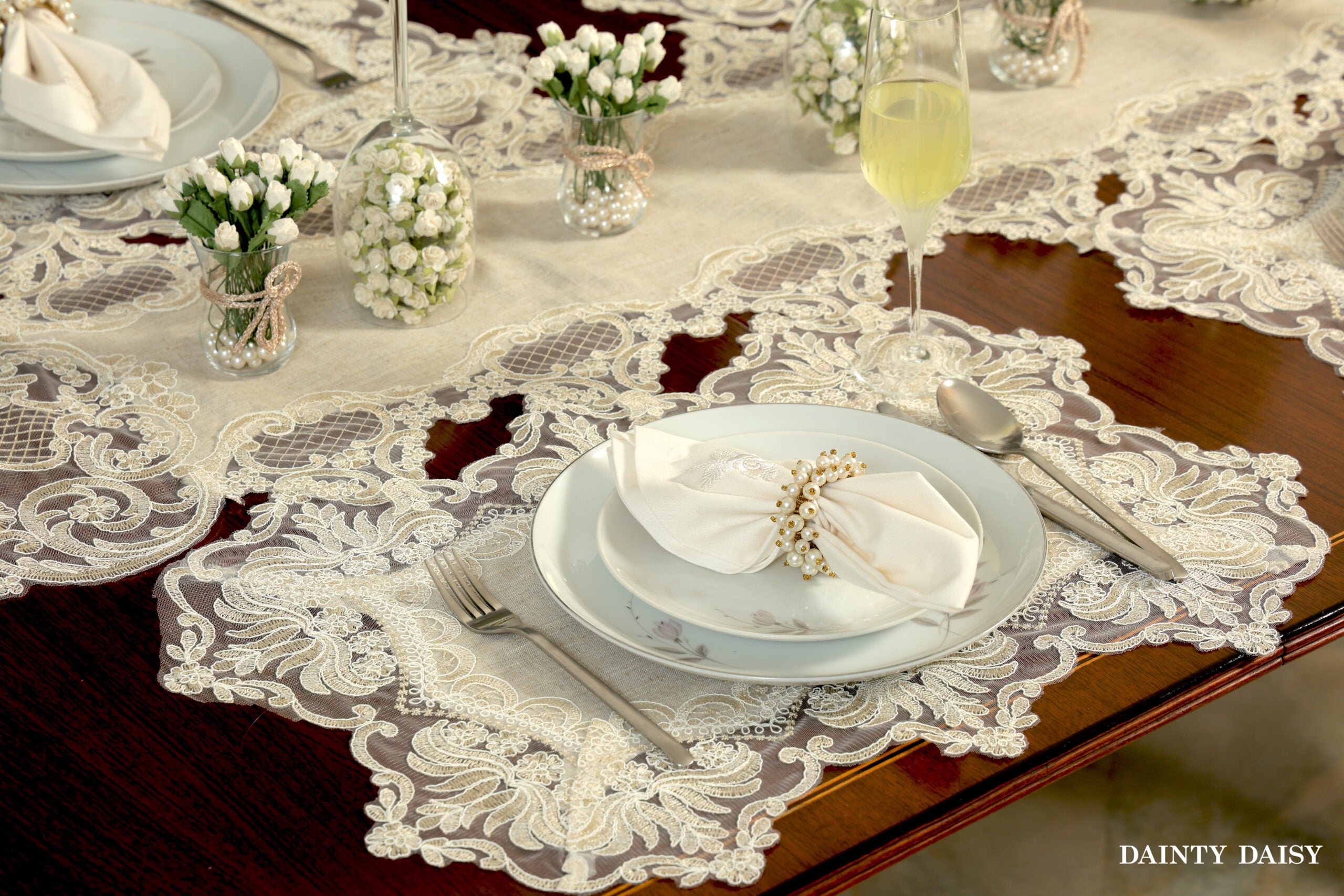 Turkish Delight Light Beige Table Mats
