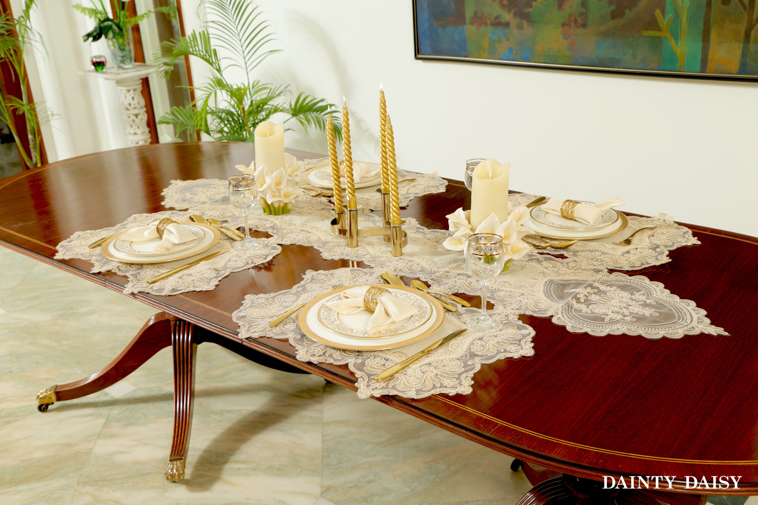 Turkish Delight Deep Beige Large Table Mats
