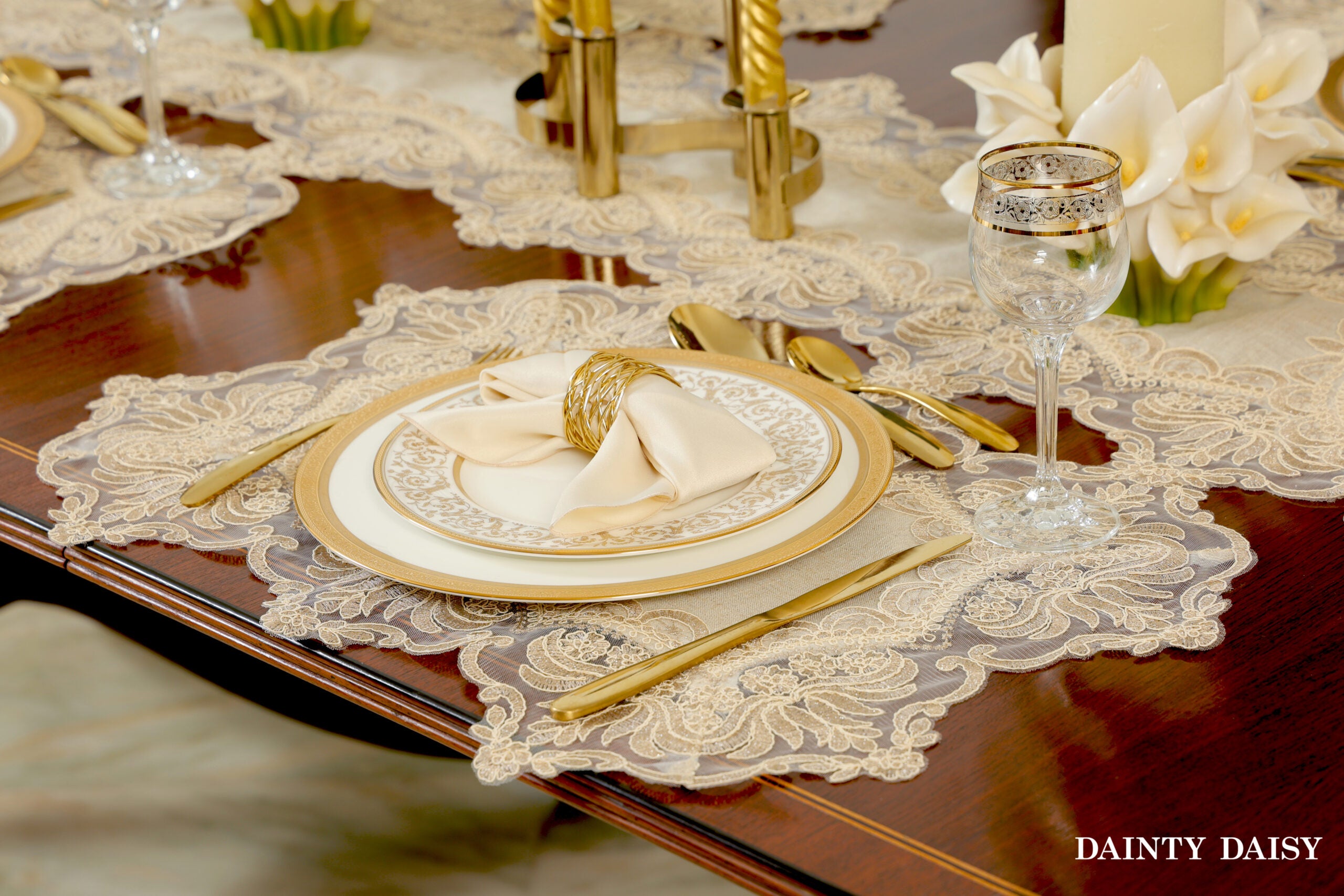 Turkish Delight Deep Beige Large Table Mats