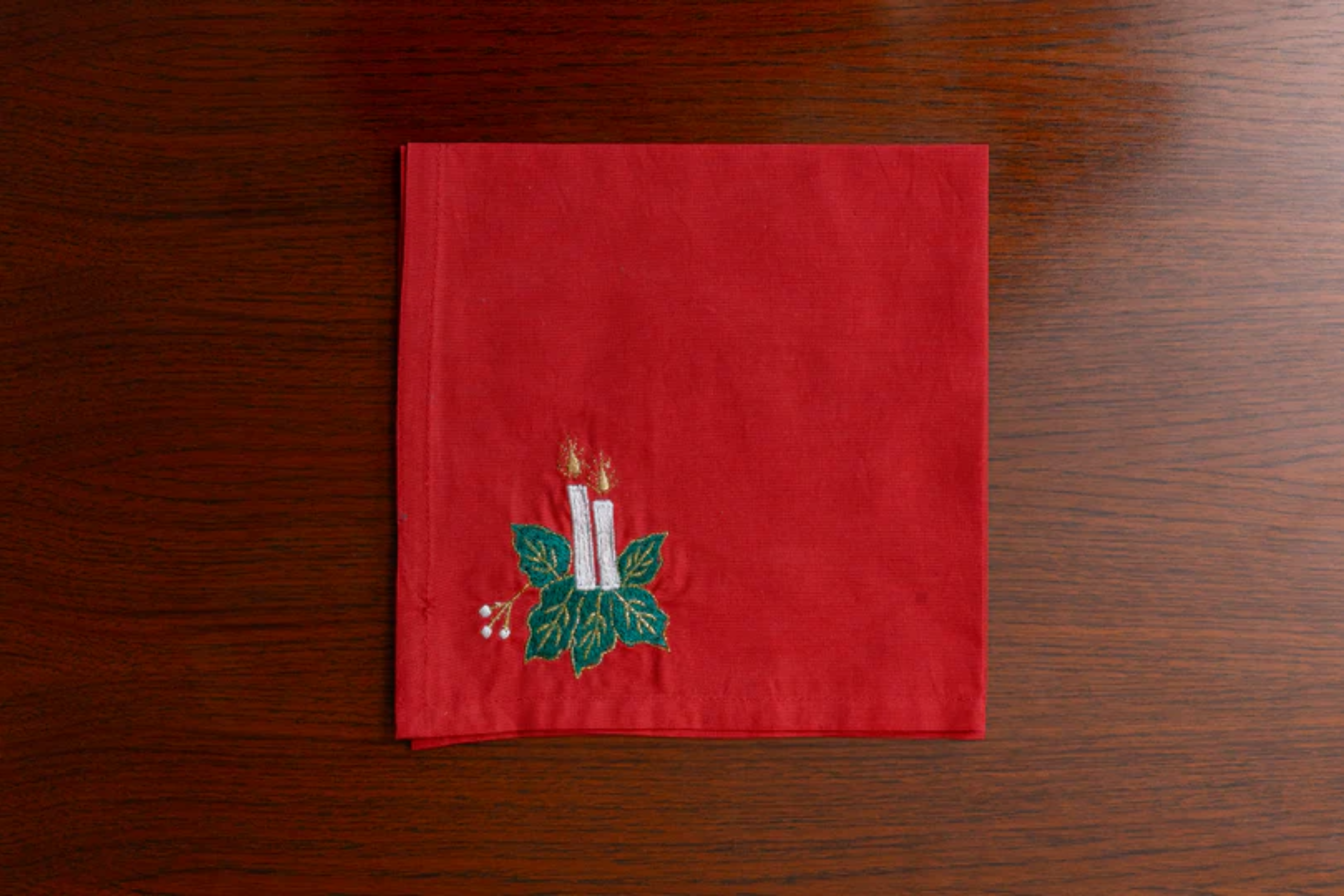 Holly Leaf Napkins