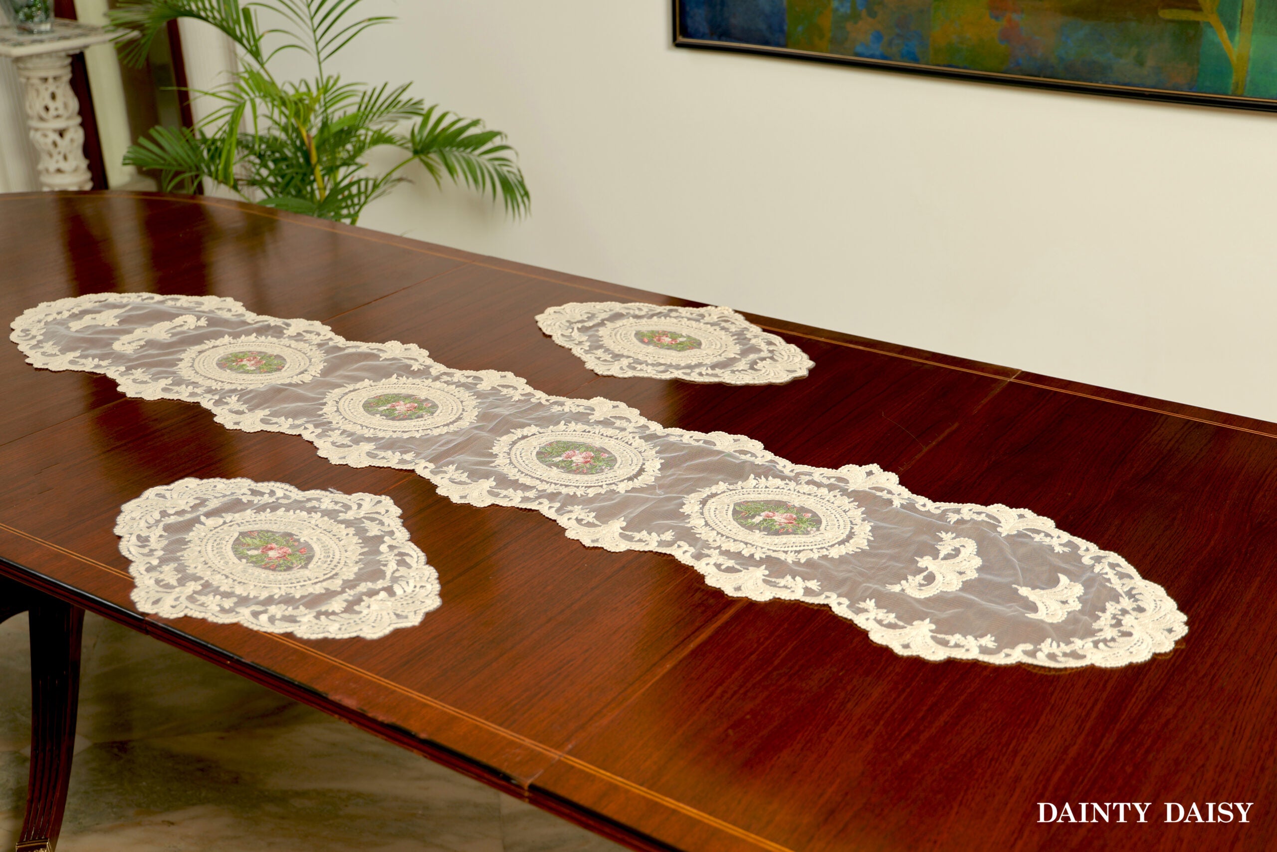 Victorian Cream Table Mats