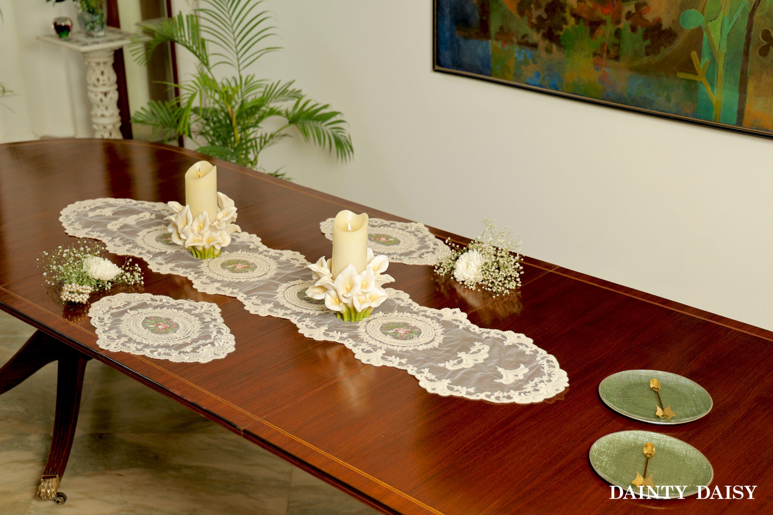 Victorian Cream Table Mats