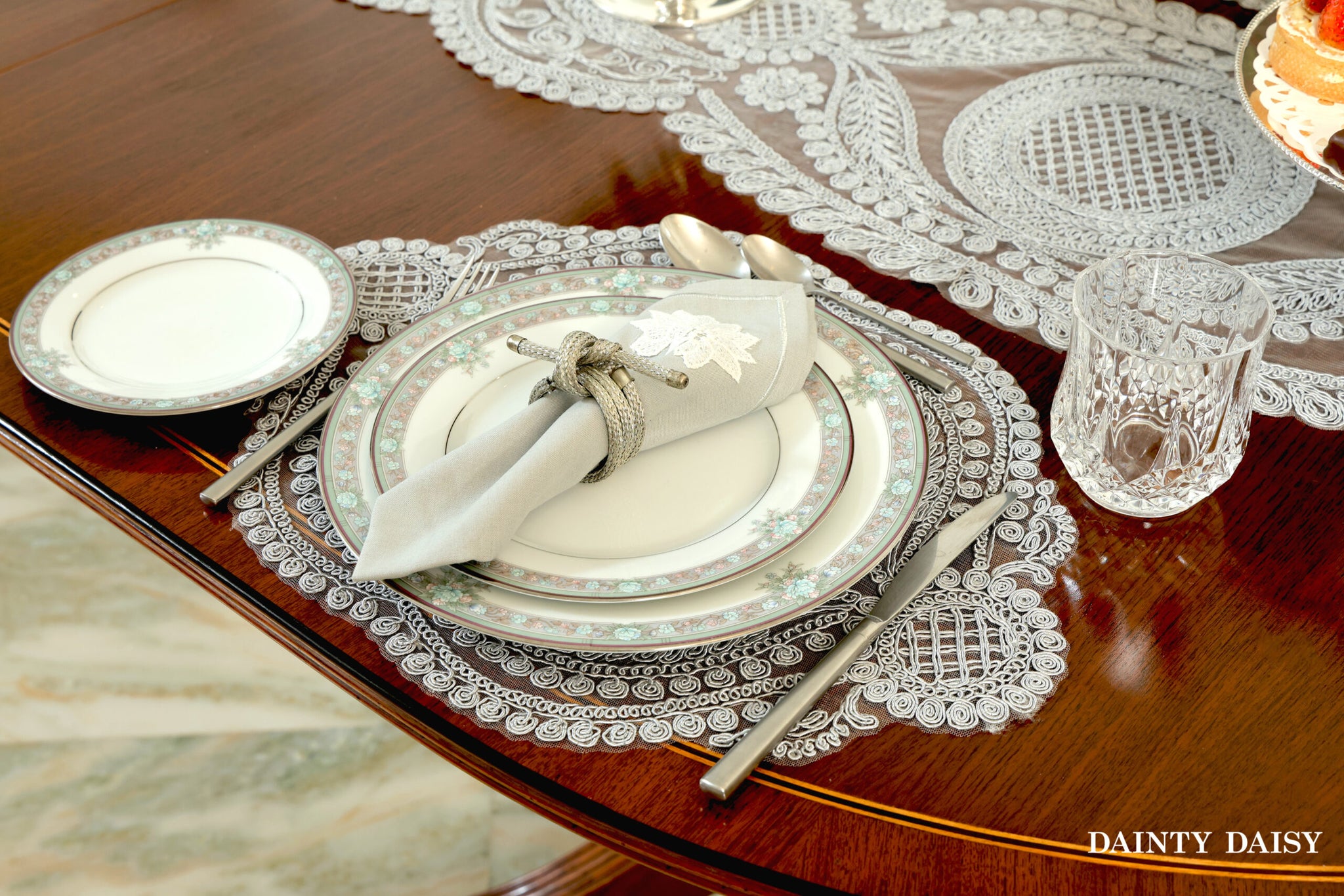 Zeus Light Grey Table Mats