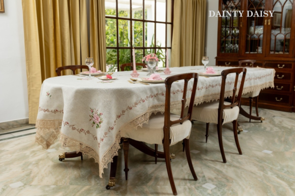 Rose Garden 4 Table Cloth 60"X120"