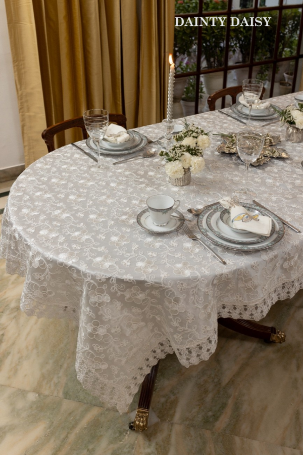 Bejewelled Table Cloth 60"X100"