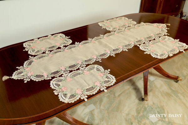 Peaches & Cream Table Mats