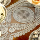 Zeus Grey Table Runner 6 Feet