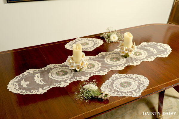 Victorian Cream Table Mats