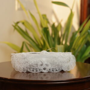 D2 White Tissue Box Cover