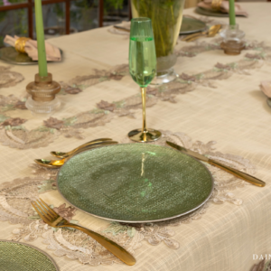 Coffee Toffee Table Cloth 60"X108" (8 persons)