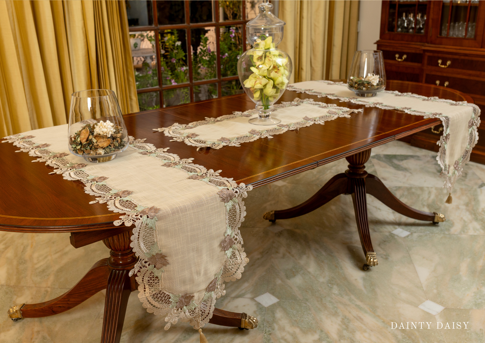 Coffee Toffee Table Runner 15"X72" 6 Feet