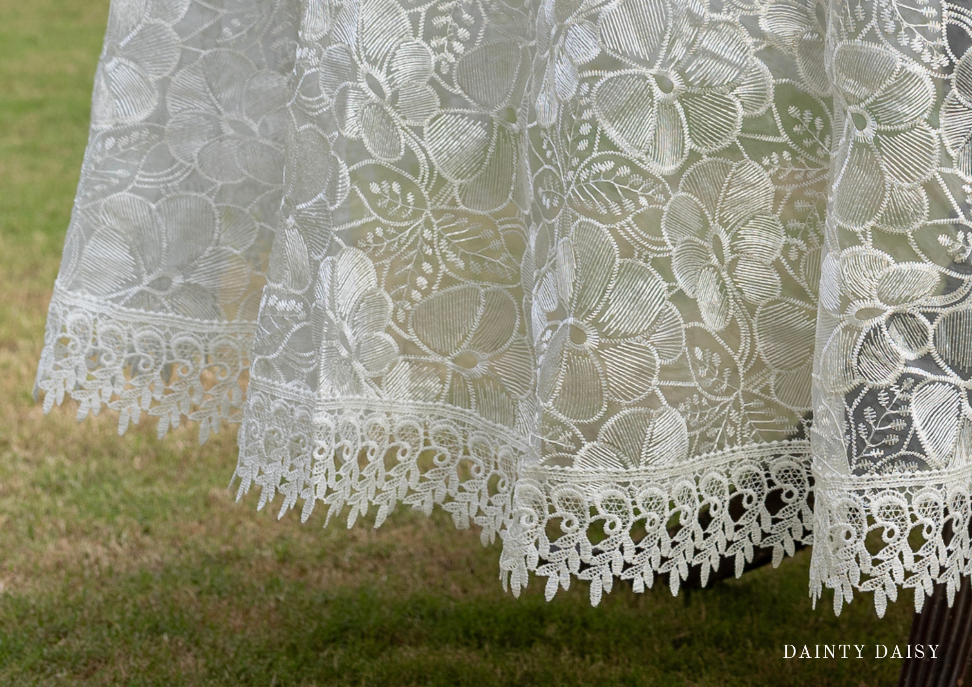 Ethereal Round Table Cloth 90" Diameter