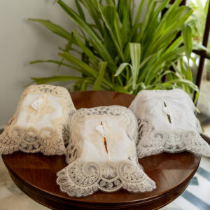 D2 Cream Tissue Box Cover