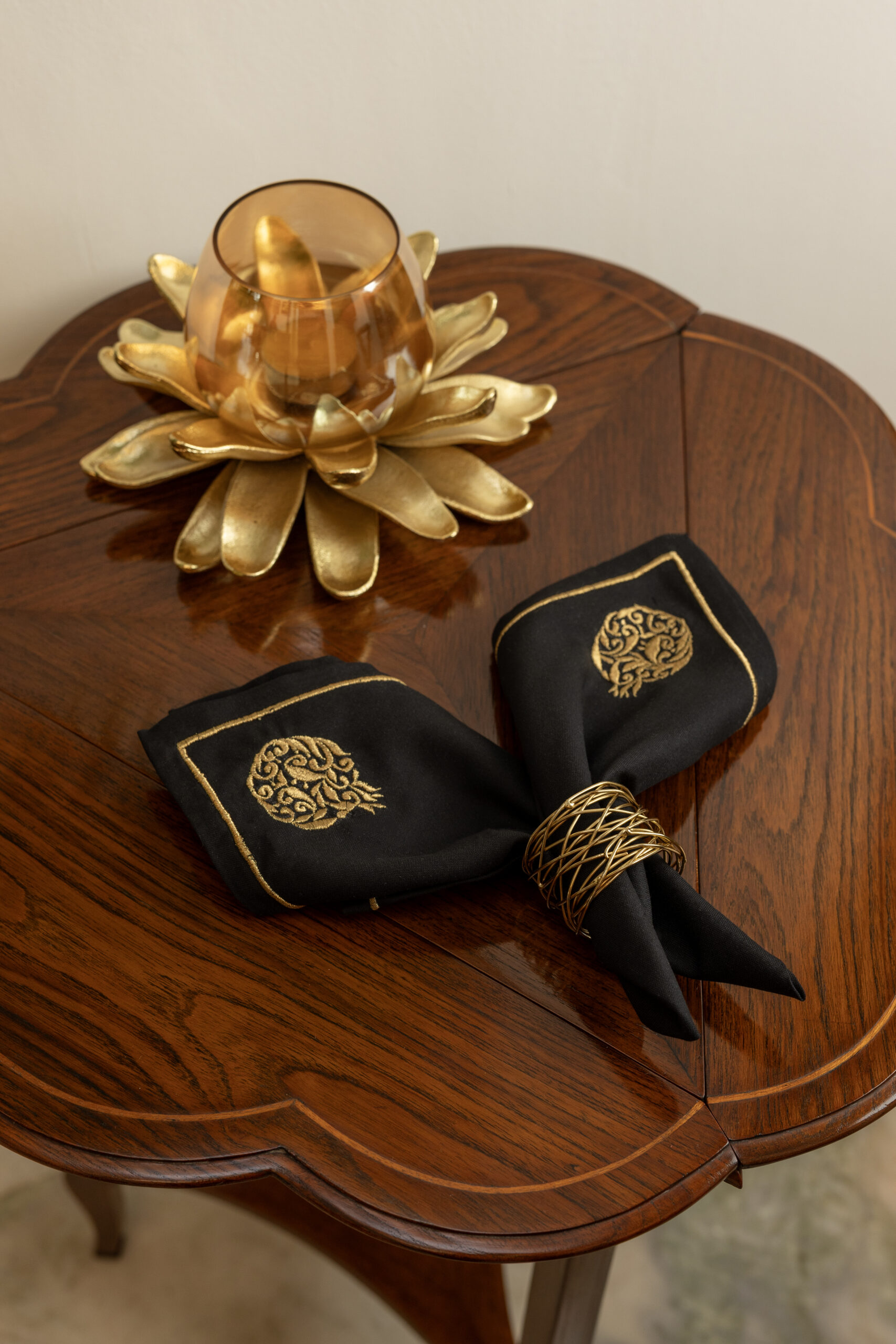 Gold Anar Napkins 16"X16"