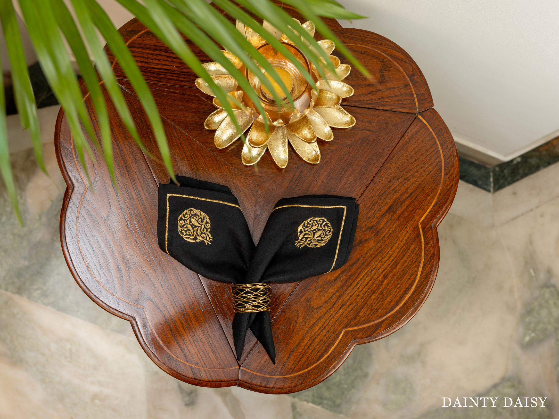 Gold Anar Napkins 16"X16"