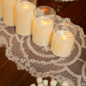 Grace Table Runner 13"X70" 6 Feet