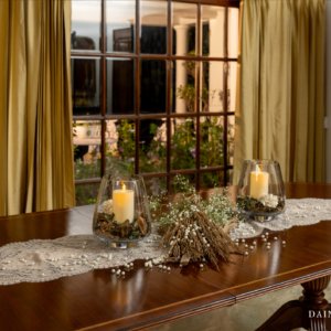 Selena Beige Table Runner 13"X 72" 6 Feet