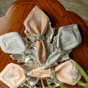 Silver leaf Napkins - 16"X16"